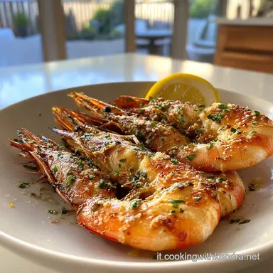 Gamberoni al Forno Ricetta: Teneri e Saporiti in 15 Minuti Scheda ricetta