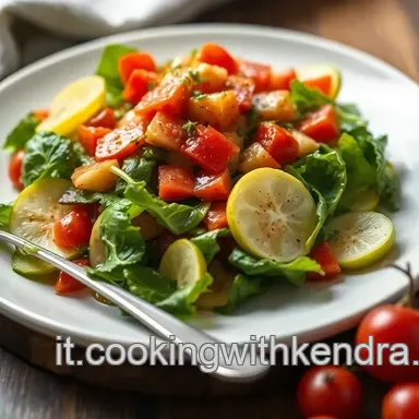 Cavolo Rosso: Insalata Croccante con Vinaigrette all'Arancia Scheda ricetta