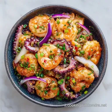 Insalata di Mare Asiatica per 4 Persone Scheda ricetta