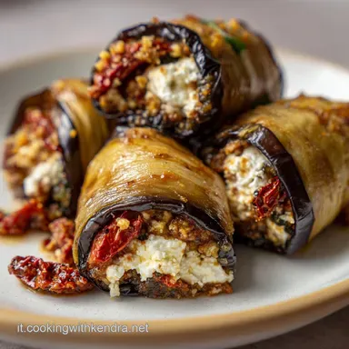 Antipasto Elegante: Involtini Melanzane Ricotta per Stupire Scheda ricetta
