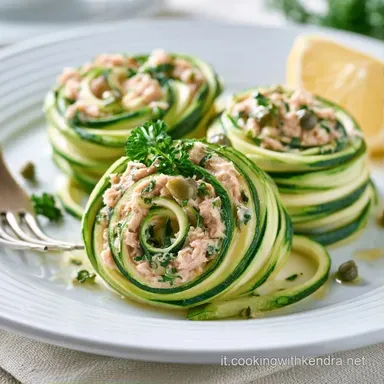 Involtini Zucchine e Tonno con Capperi Scheda ricetta