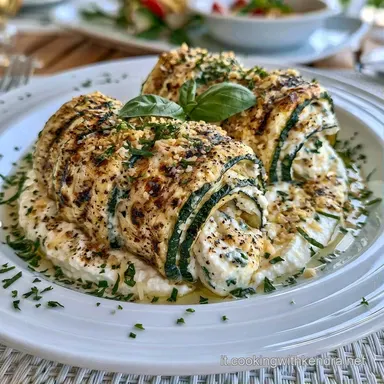 Grilled Zucchini Ricotta Involtini Scheda ricetta