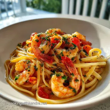 Linguine Con Mazzancolle per 2 Persone Scheda ricetta