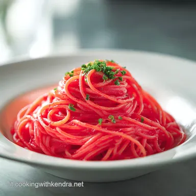 Linguine Crema Peperoni per 4 Persone Scheda ricetta