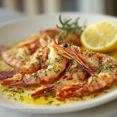 Mazzancolle Scottadito Ricetta Veloce con Zafferano e Limone Scheda ricetta