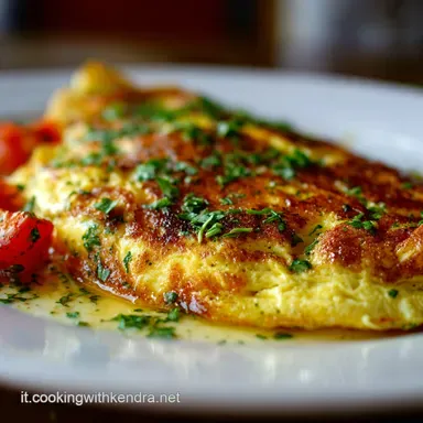 Omelette la ricetta francese classica cremosa in 7 minuti Scheda ricetta