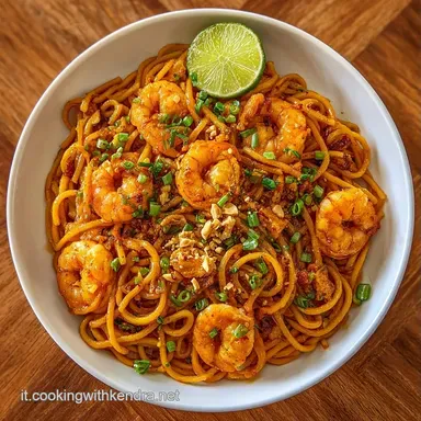 Pad Thai Ricetta Semplice con Pollo Scheda ricetta
