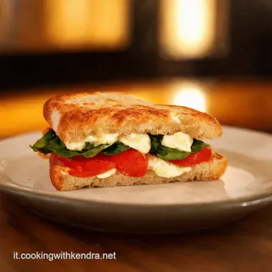 Panino Caprese Perfetto Un Morso dEstate Scheda ricetta