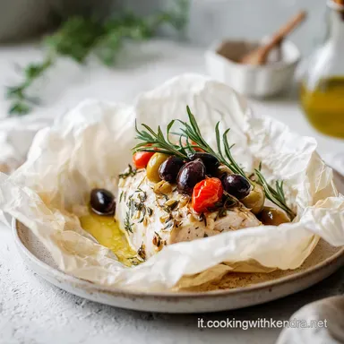 Parago al Cartoccio con Olive Taggiasche Scheda ricetta