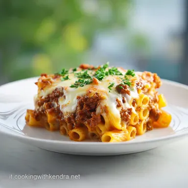 Pasta al Forno Rag&ugrave; e Besciamella per 6 Persone Scheda ricetta