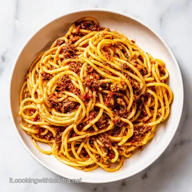 Pasta al Ragu di Seppia: Ricetta Gourmet per 4 Persone Scheda ricetta