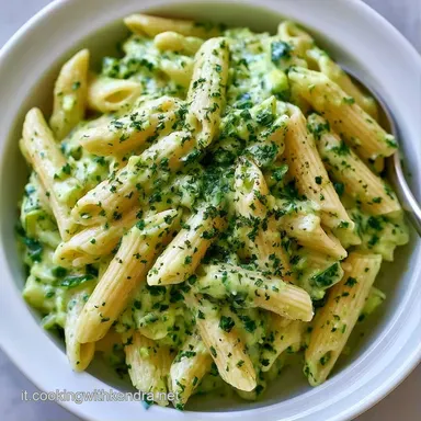 Pasta Con Zucchine Cremosa in 25 Minuti Scheda ricetta