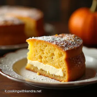 Pastel de Calabaza con Buttercream La Torta dAutunno Perfetta Scheda ricetta
