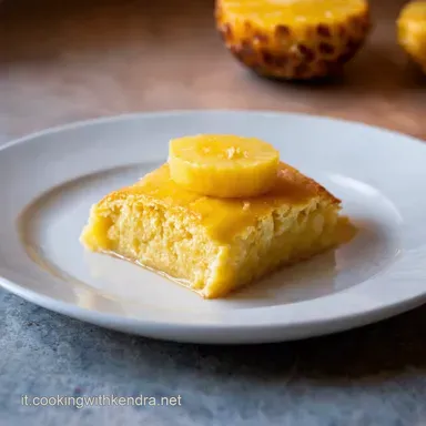 Pastel Volteado de Pi&ntilde;a Un Dolce Raggio di Sole Scheda ricetta