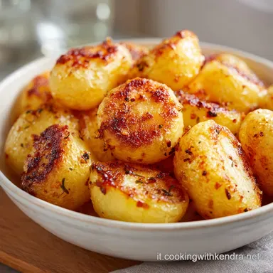 Patate al Forno Perfette: Ricetta per 4 Persone Croccanti e Fondenti Scheda ricetta