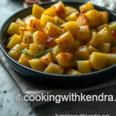 Patate al Forno Croccantissime: Il Segreto della Nonna! Scheda ricetta