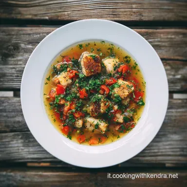 Pesce in Brodo Ricetta per 4 Persone Scheda ricetta
