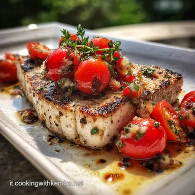 Pesce Spada alla Siciliana per 4 Persone Scheda ricetta