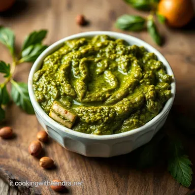 Pesto di Pistacchi: A Taste of Sicily in Minutes! Scheda ricetta