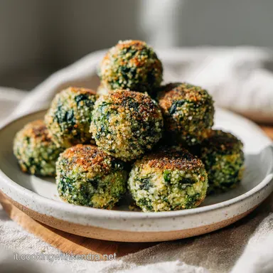Polpette Spinaci Ricotta al Forno per 4 Porzioni Scheda ricetta