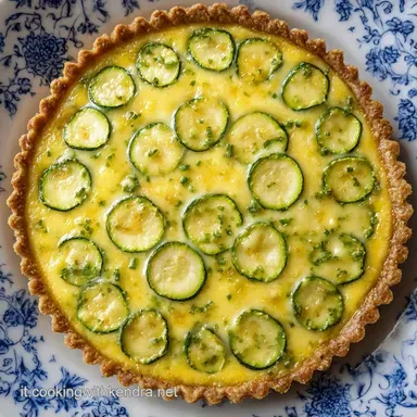 Quiche Alle Zucchine con Pasta Bris&egrave; Scheda ricetta