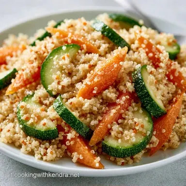 Quinoa Zucchine Carote per 4 Persone Scheda ricetta