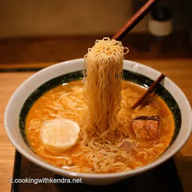 Ramen da Casa Mia Ricetta Ramen Giapponese Autentica Scheda ricetta