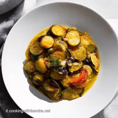 Ratatouille Provenzale: Un Sole nel Piatto! Scheda ricetta