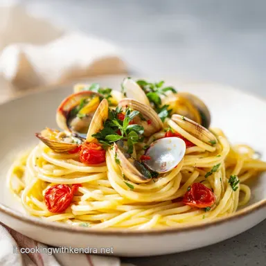 Ricetta Spaghetti Con Le Vongole: Cremosi per 4 Persone Scheda ricetta