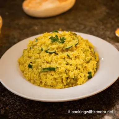 Riso e Zucchine Cremoso Ricetta Facile e Veloce Scheda ricetta