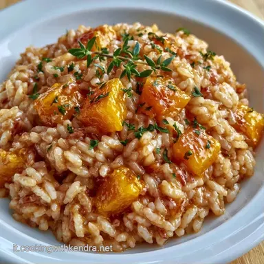 Riso Rosso con Zucca in 62 Minuti Scheda ricetta