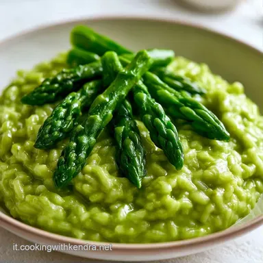Creamy Asparagus Risotto Recipe Scheda ricetta