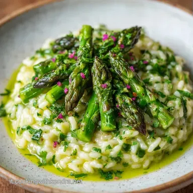 Creamy Asparagus Risotto Scheda ricetta