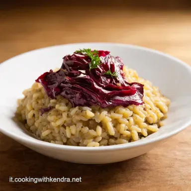 Risotto Radicchio Treviso Express Ricetta Veloce Scheda ricetta
