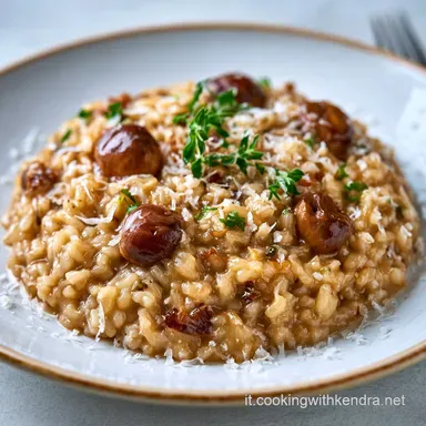 Risotto Alle Castagne per 4 Persone Scheda ricetta