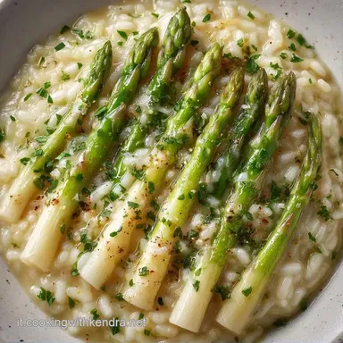 Risotto agli Asparagi Bianchi Cremoso Scheda ricetta