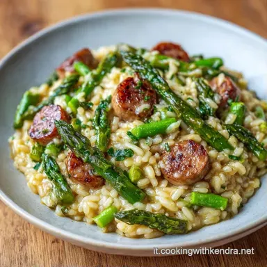 Risotto Asparagi e Salsiccia Cremoso Scheda ricetta