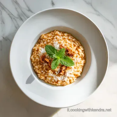 Risotto con Castagne: Ricetta Cremosa per 4 Persone Scheda ricetta