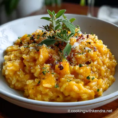 Riso con Zucca: Il Risotto Mantecato Cremoso Autunnale Scheda ricetta