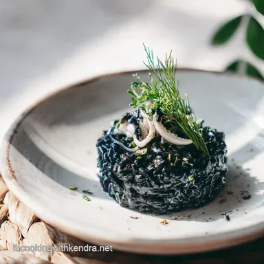 Risotto Nero di Seppia per 4 Porzioni Scheda ricetta