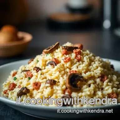 Risotto Funghi Porcini e Salsiccia Veloce: Ricetta Top! Scheda ricetta