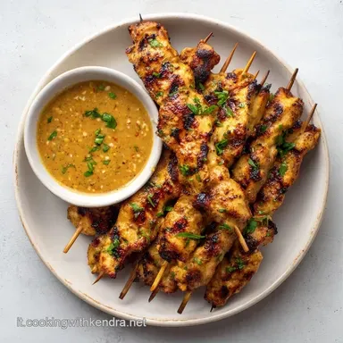 Satay Di Pollo Ricetta con Latte di Cocco Scheda ricetta