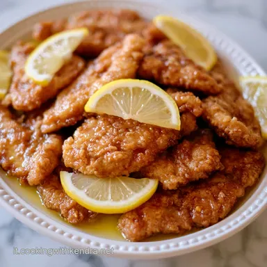 Straccetti di Pollo al Limone in 22 Min Scheda ricetta