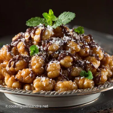 Dolci Natalizi: Struffoli Napoletani Autentici Ricetta della Nonna Scheda ricetta