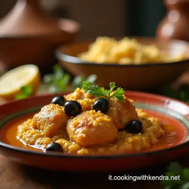 Tajine di Pollo Marocchino I Piatti Famosi con Limone Candito Scheda ricetta