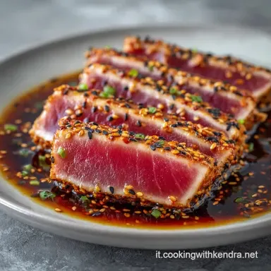 Tataki Di Tonno per 4 Persone Scheda ricetta