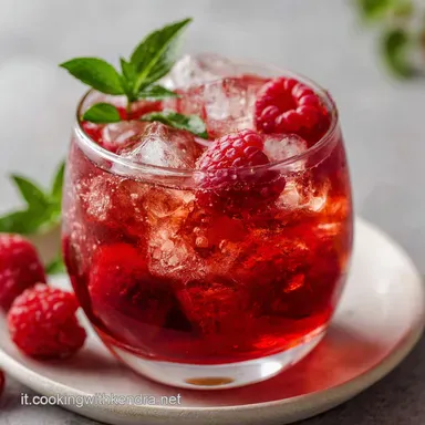 T&egrave; Freddo ai Lamponi Fatto in Casa per 8 Porzioni Scheda ricetta