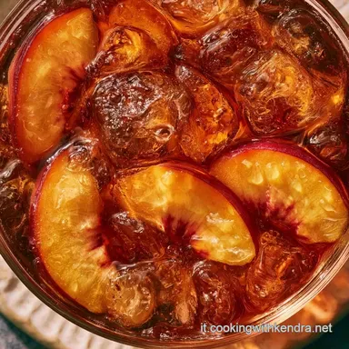 T&egrave; Freddo Alla Pesca per 6 Persone Scheda ricetta