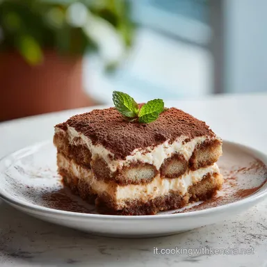 Tiramis&ugrave; Ricetta Classica con Crema Setosa per 8 Porzioni Scheda ricetta