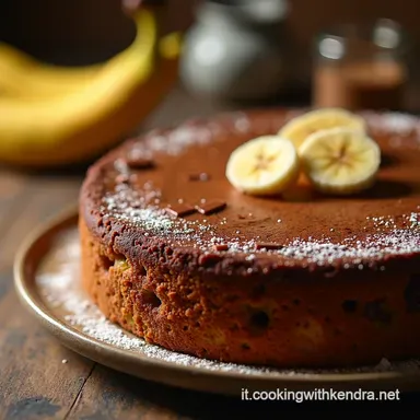 Torta Banane e Cioccolato Soffice Ricetta Facile Fatta in Casa Scheda ricetta